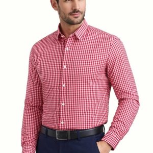 Mens long sleeve Grameen check shirt
