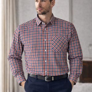 Mens long sleeve Grameen check shirt