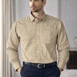 Mens long sleeve Grameen check shirt